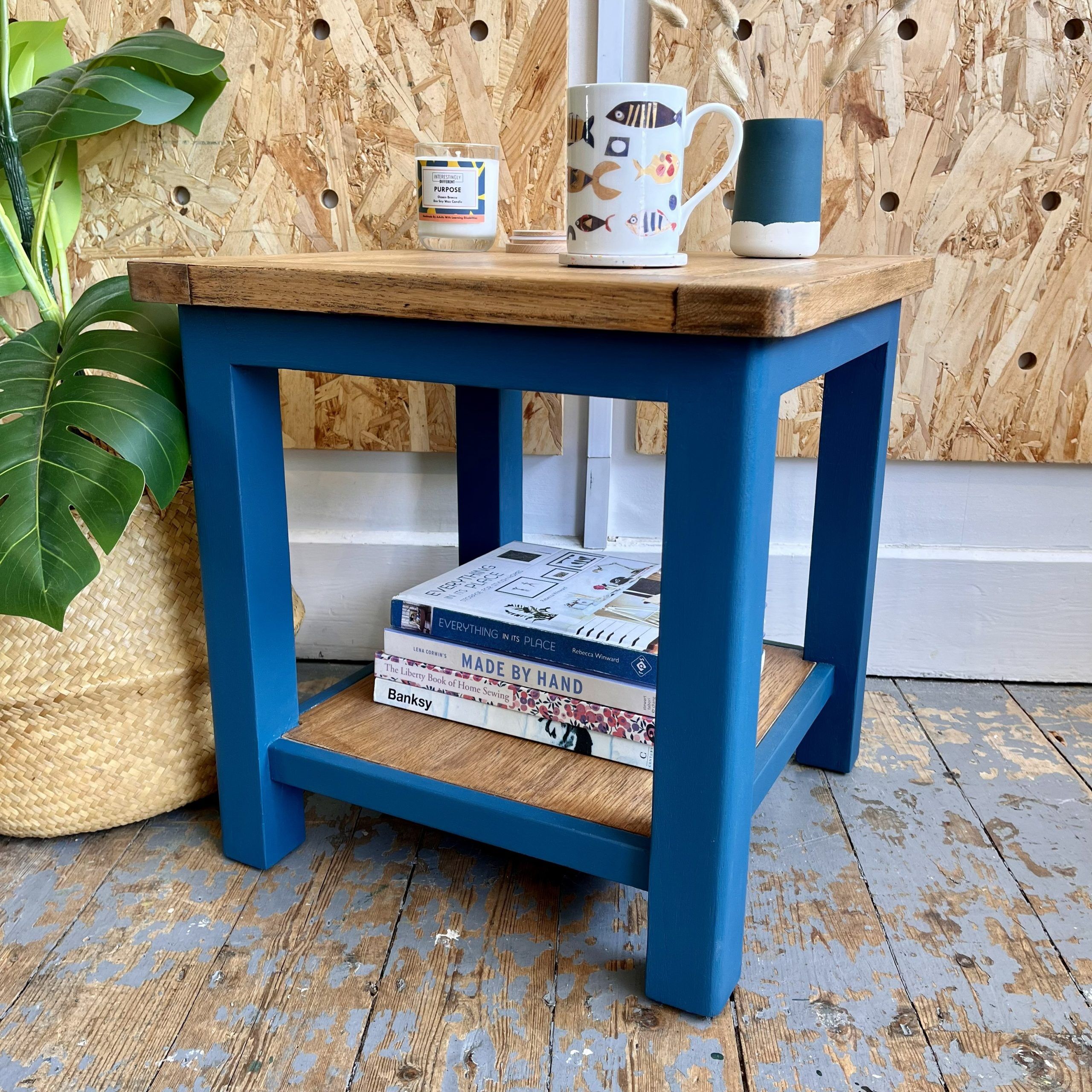'Arnold' Upcycled Side Table - Image 2