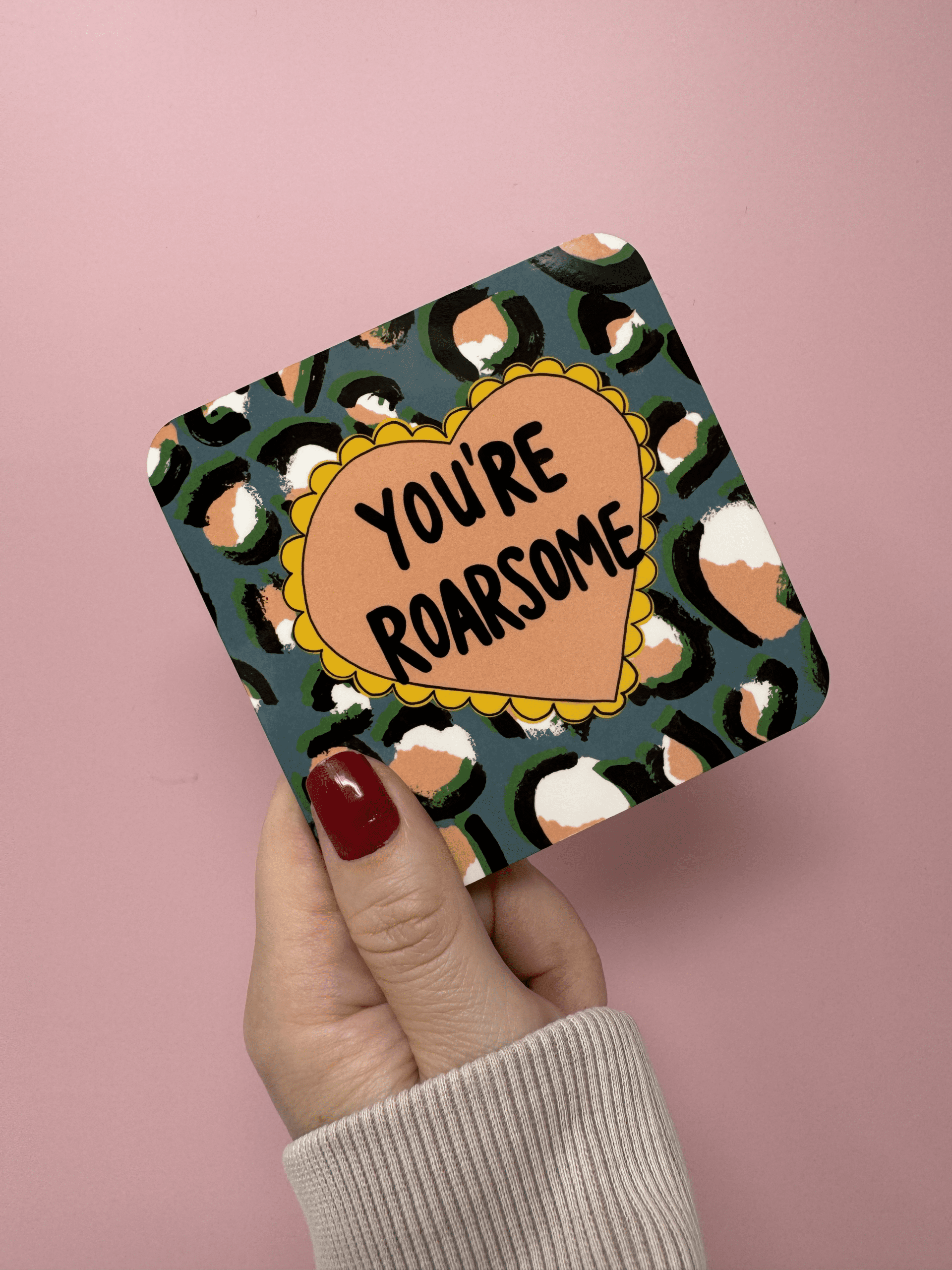 you're roarsome coaster