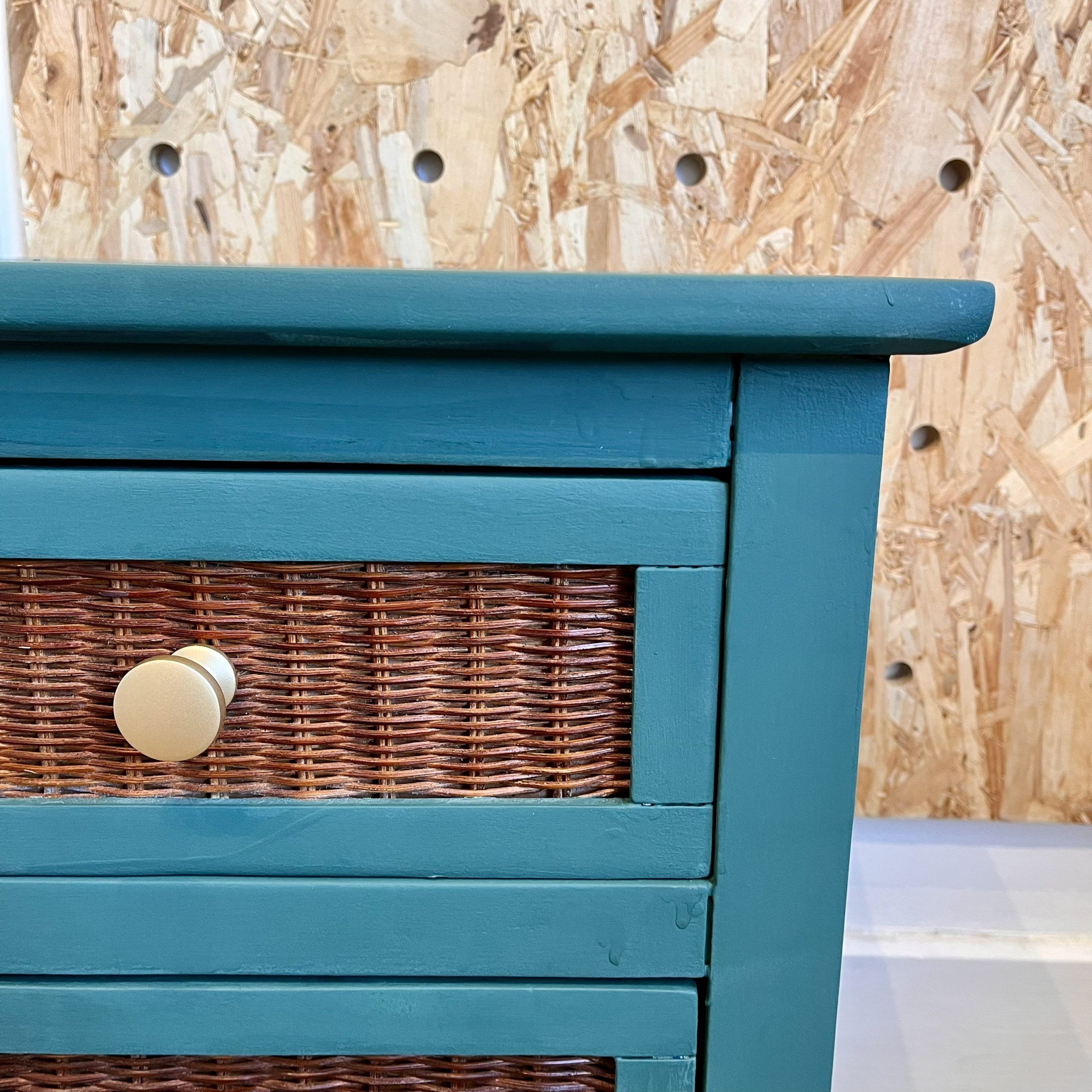 'Ivy' Pair of Upcycled Bedside Drawers - Image 3