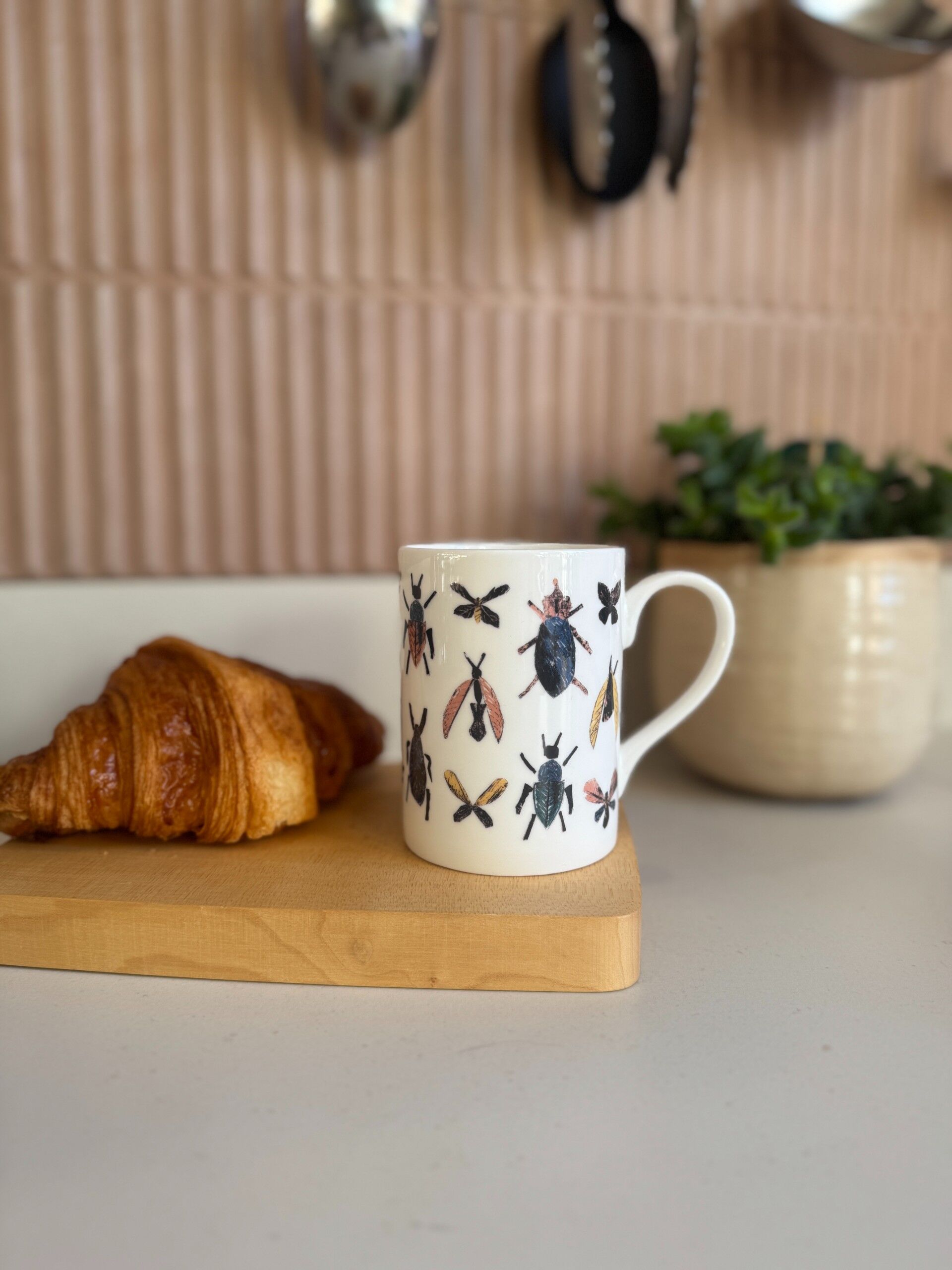 fish fine bone china mug