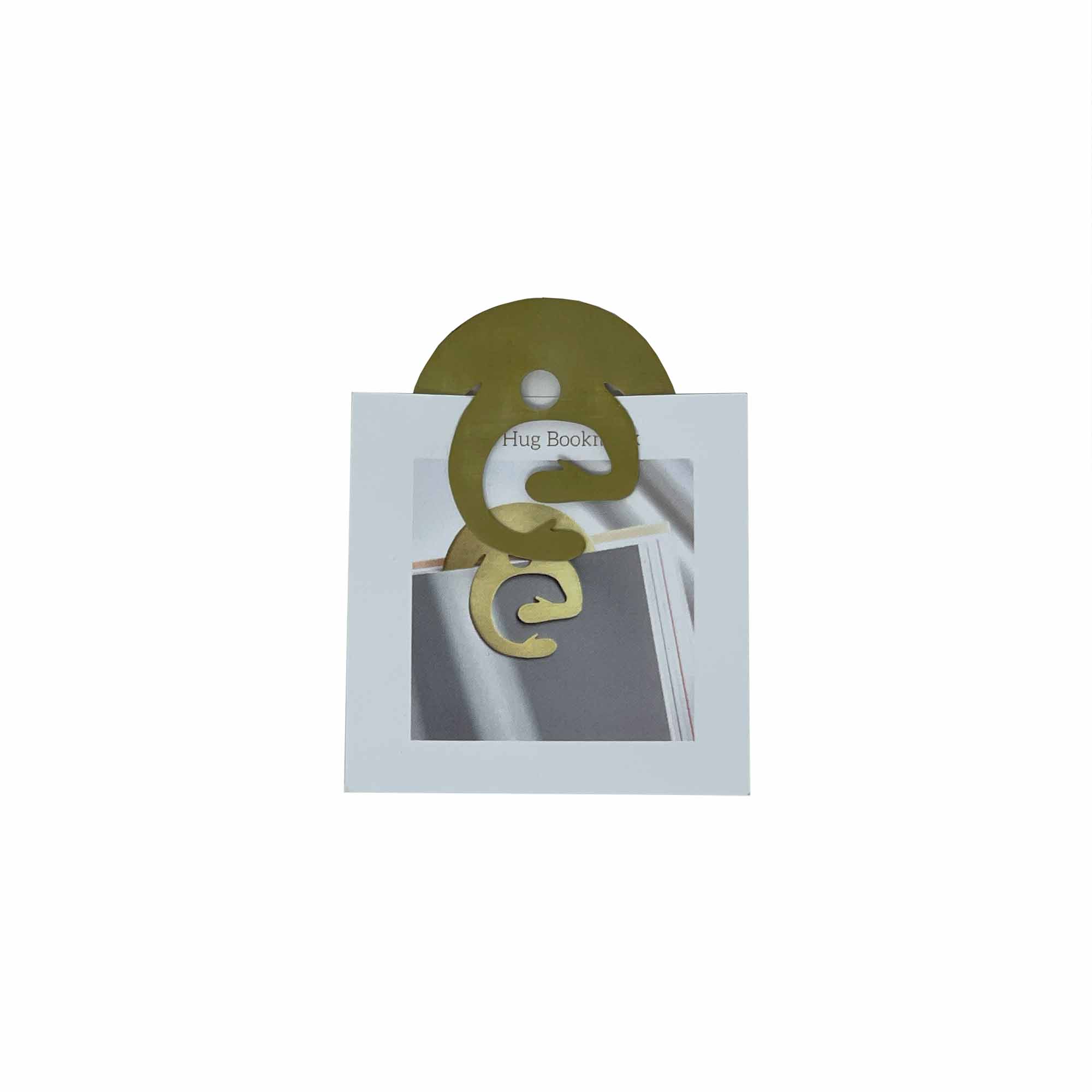 Pivot's HUG brass bookmark