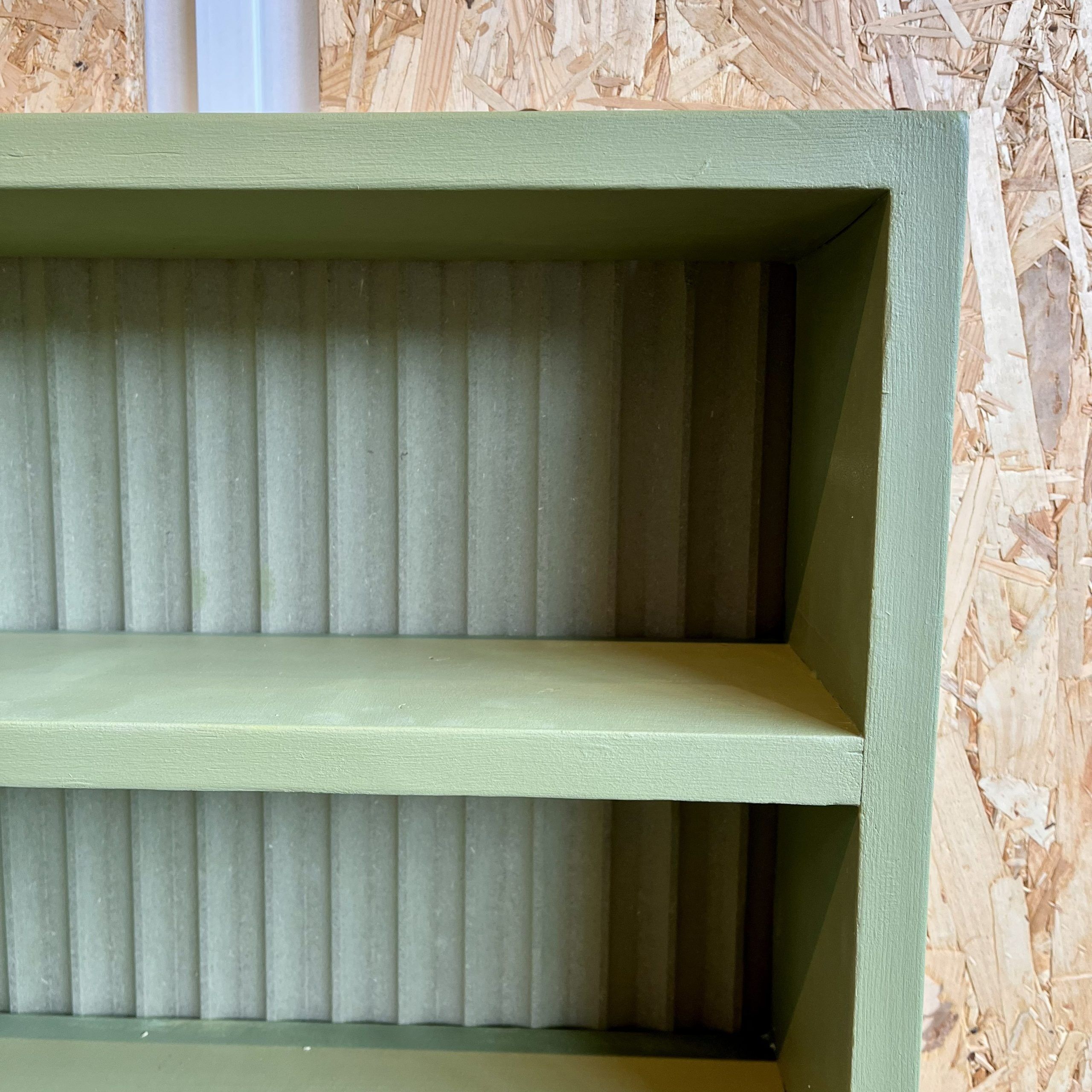 'Daryl' Upcycled Green Bookcase - Image 2